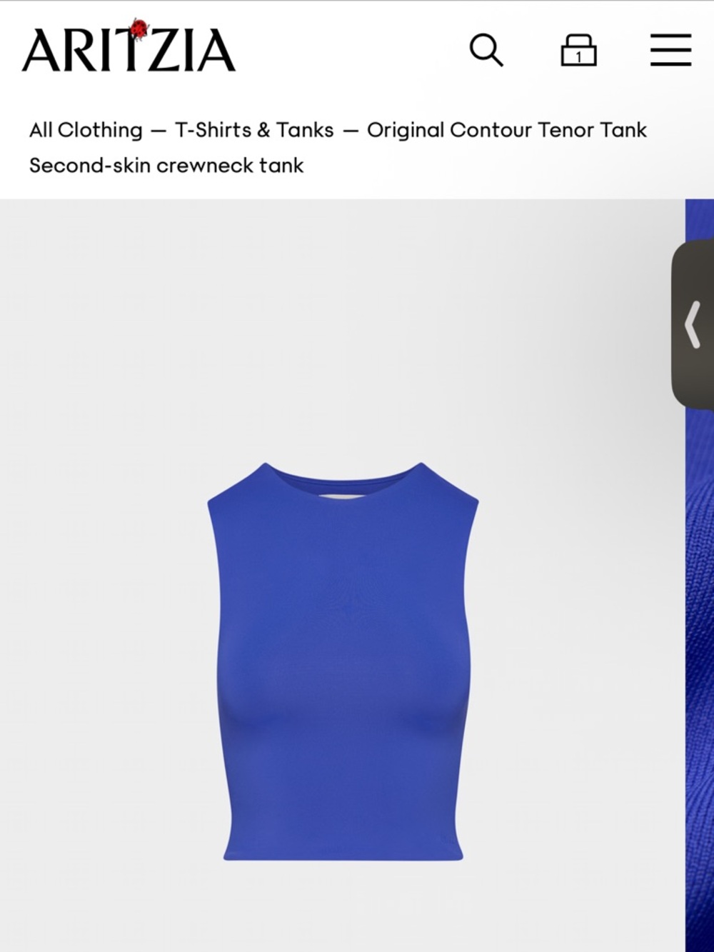 Aritzia Contour Tank